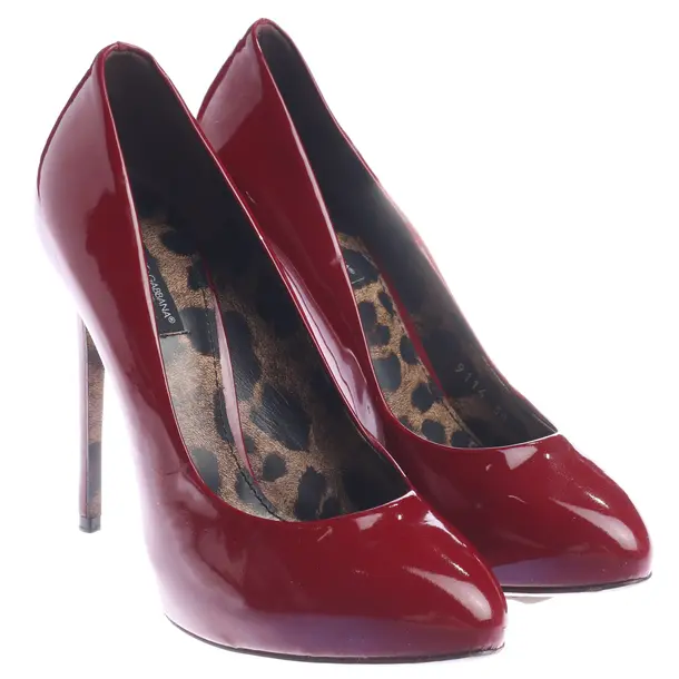 Pumps, in Red, Dolce & Gabbana