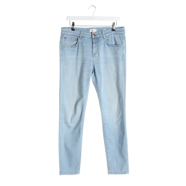 Slim Fit Jeans, in Light Blue, Cotton, Closed