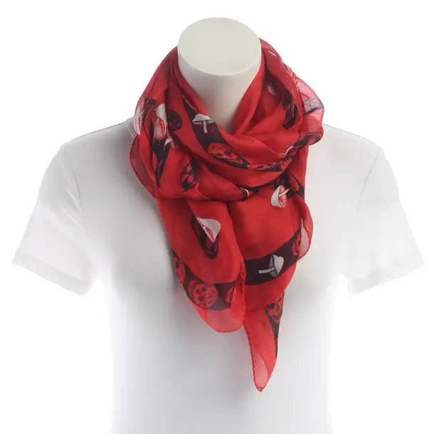 Stola, in Multicolore, Seta, Alexander McQueen