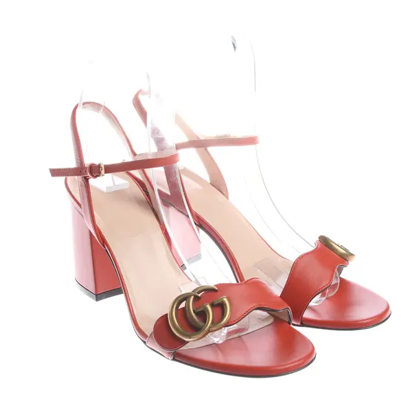 Sandaletten, in Rot, Gucci