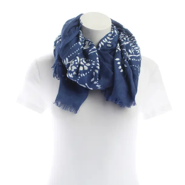 Shawl, in Navy, Cotton, Givenchy