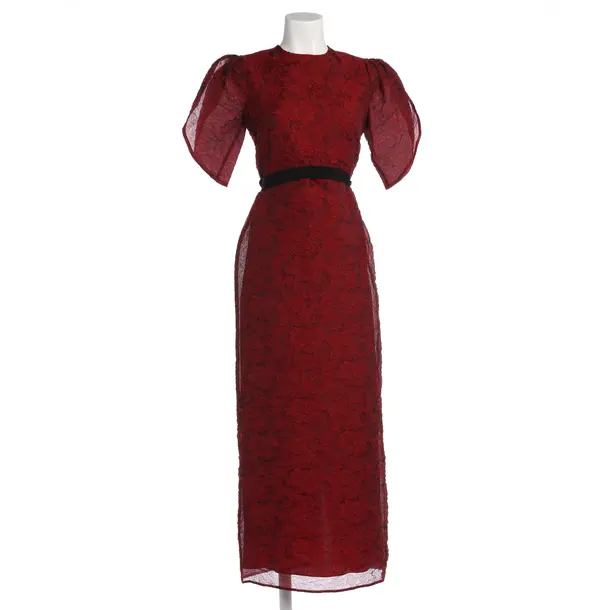 Cocktail Dress, in Red, Cotton, Erdem