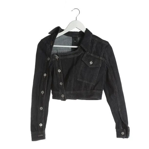 Jeansjacke, in Navy, Baumwolle, Rokh