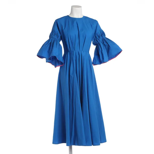 Cocktail Dress, in Blue, Cotton, Roksanda
