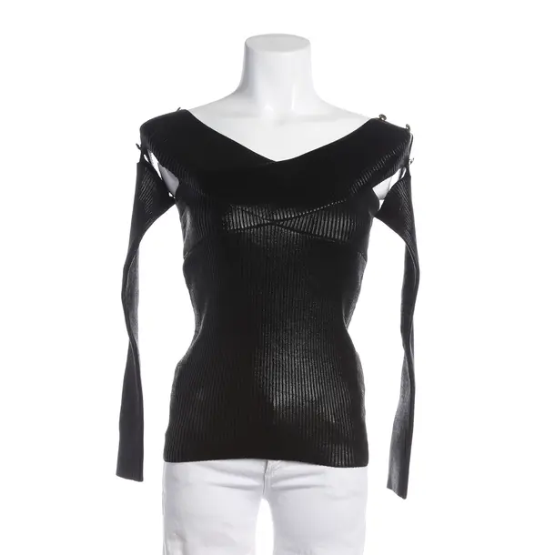 Jumper, in Black, Viscose, Versace Jeans Couture