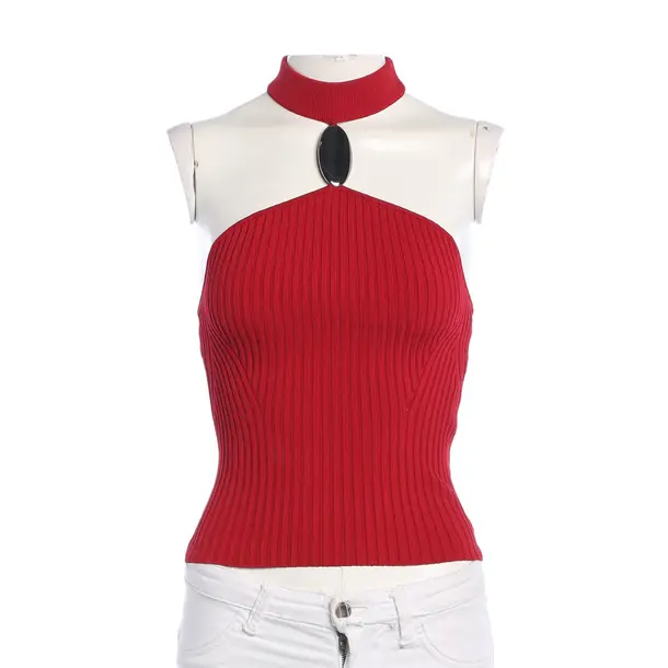 Top, in Red, Rayon, Jonathan Simkhai