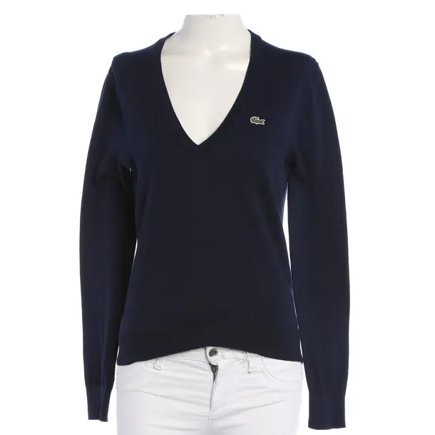 Pullover, in Blau, Baumwolle, Lacoste