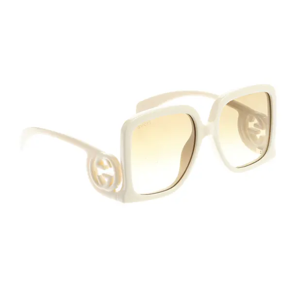 Sonnenbrille, in Beige, Kunststoff, Gucci
