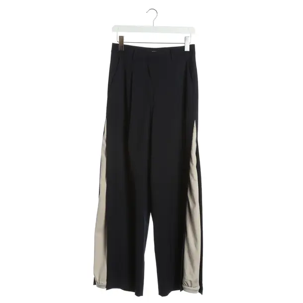 Pants, in Navy, Polyester, Max Mara