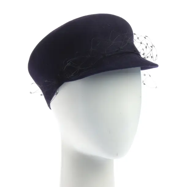 Hat, in Blue, Wool, Dior