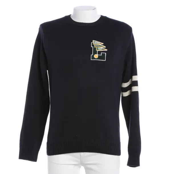 Maglione, in Blu, Cotone, Lacoste
