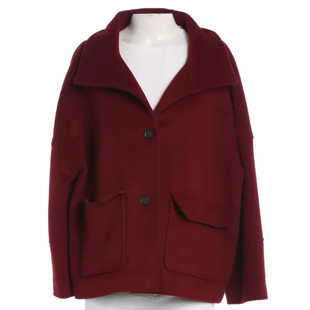 Mid-Season Jacket, in Red, Wool, Gant