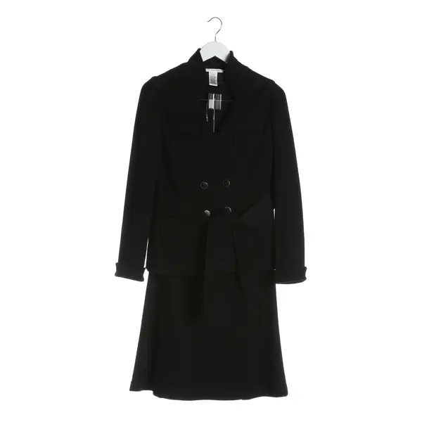 Kostüm, in Schwarz, Wolle, Diane von Furstenberg