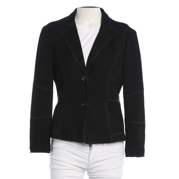 Blazer, in Schwarz, Baumwolle, Marc Cain