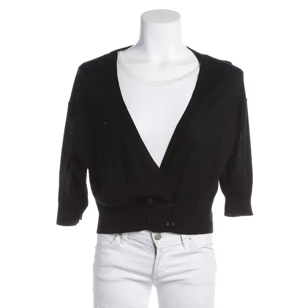 Cardigan, in Black, Cotton, Dorothee Schumacher