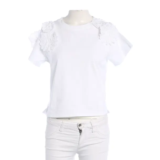 Shirt, in White, Cotton, See by Chloé