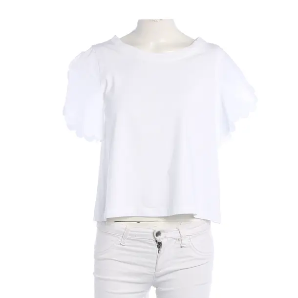 Shirt, in White, Cotton, See by Chloé