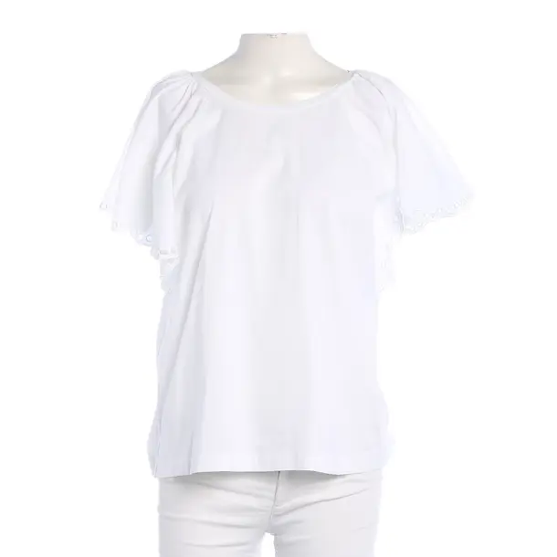 Shirt, in Weiß, Baumwolle, Max Mara