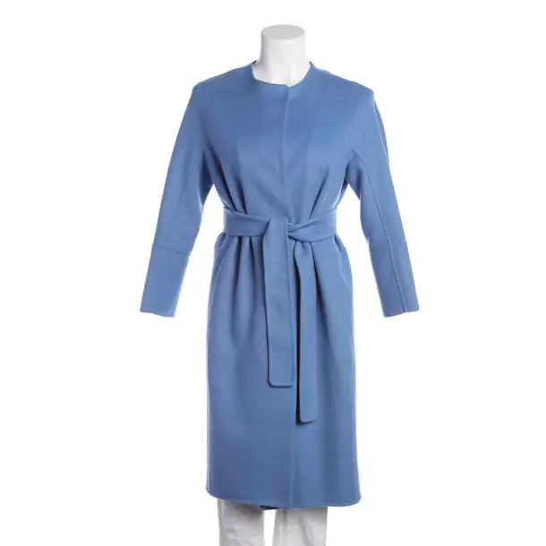 Übergangsmantel, in Blau, Wolle, Max Mara