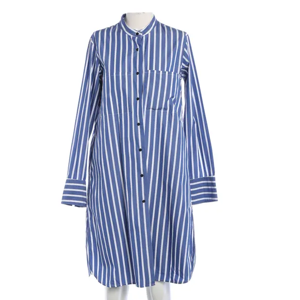 Kleid, in Blau, Baumwolle, Lis Lareida