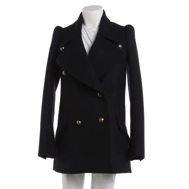 Übergangsmantel, in Navy, Wolle, Chloé