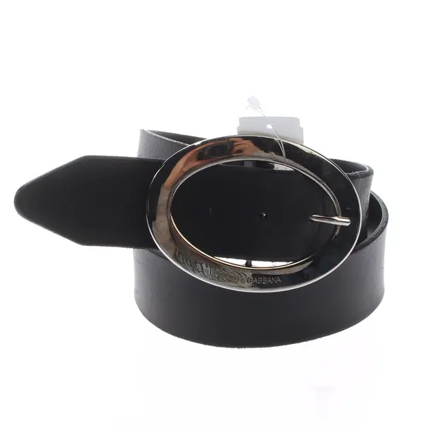 Belt, in Black, Leather, Dolce & Gabbana