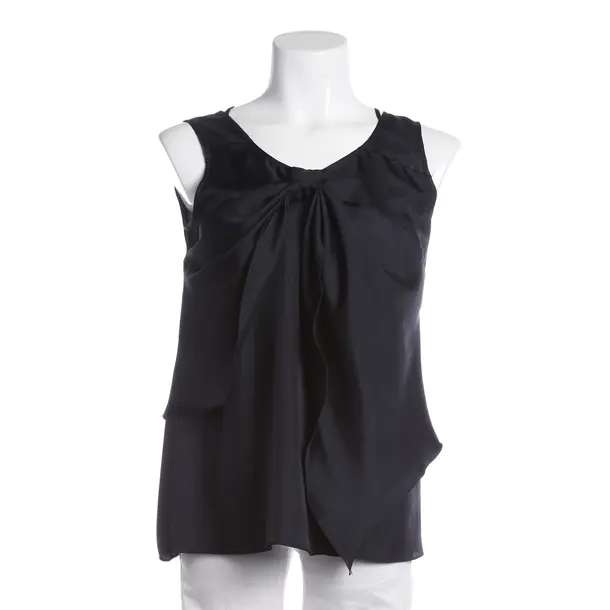 Top, in Black, Polyester, Miu Miu