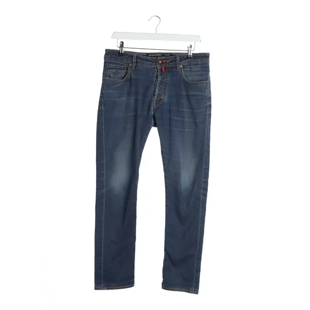 Slim Fit Jeans, in Blue, Cotton, Jacob Cohen