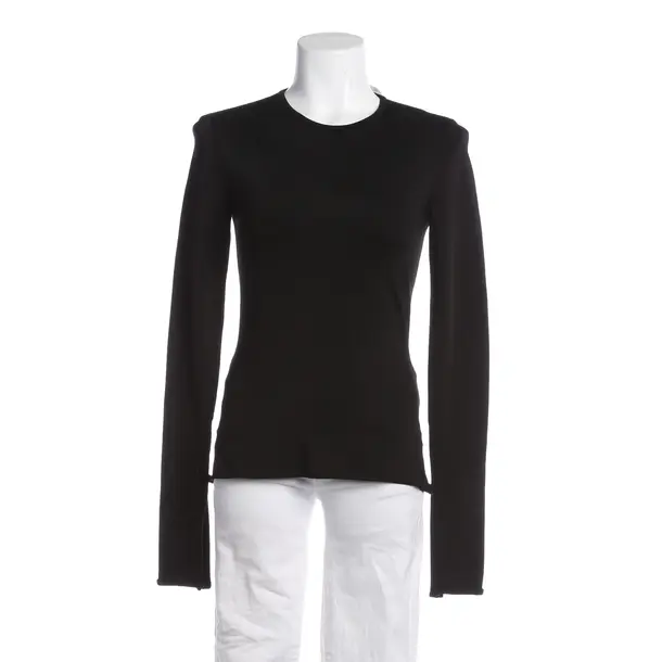 Jumper, in Black, Polyester, Off-White