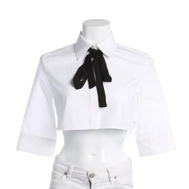 Bluse, in Weiß, Baumwolle, Valentino