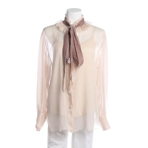 Bluse, in Beige, Polyester, See by Chloé