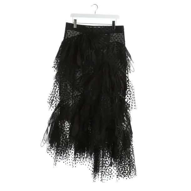 Gonna, in Nero, Poliestere, Falegname