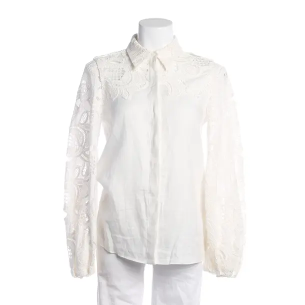 Blouse, in White, Linen, Dorothee Schumacher