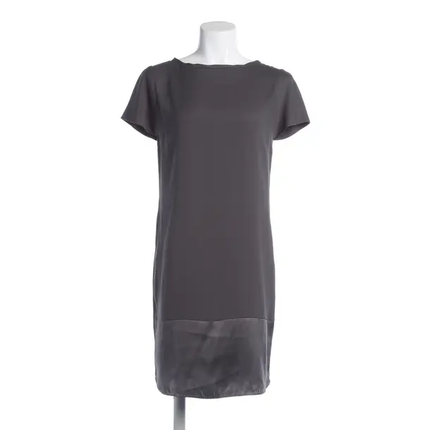 Dress, in Gray, Silk, Brunello Cucinelli