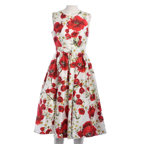 Cocktail Dress, in Multicolored, Cotton, Dolce & Gabbana