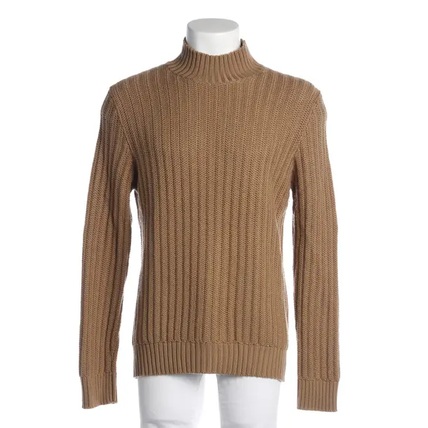 Jumper, in Light Brown, Wool, Tagliatore