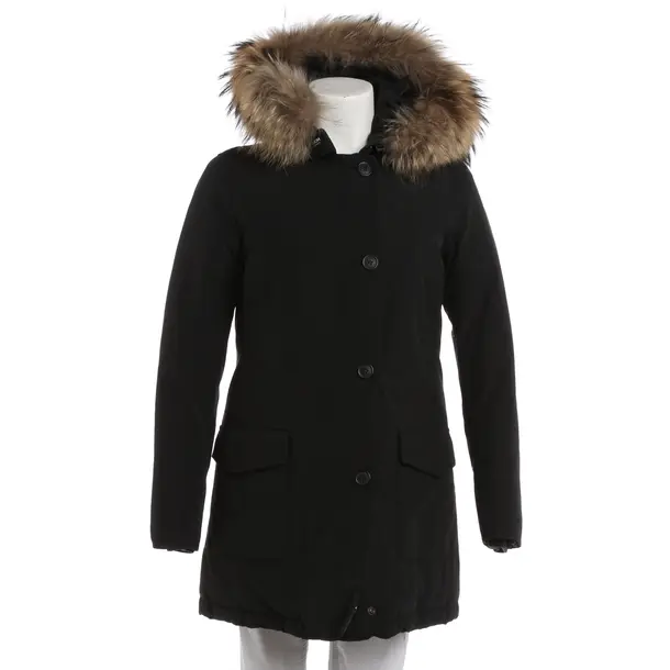 Winterjacke, in Schwarz, Baumwolle, Woolrich