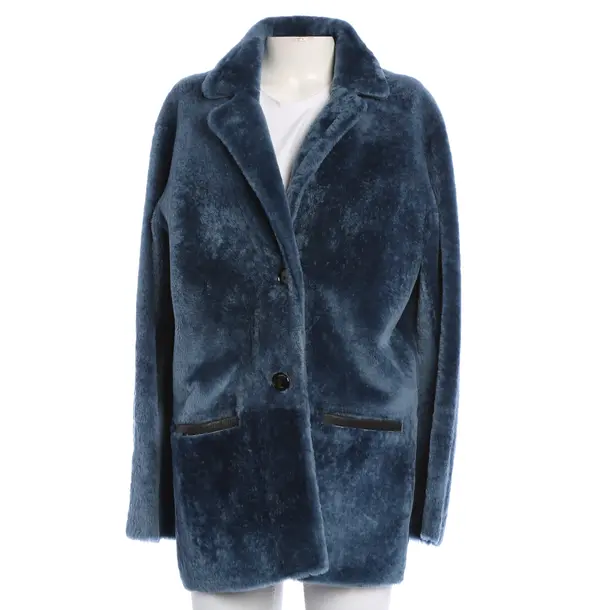 Winterjacke, in Hellblau, Fell, Sandro
