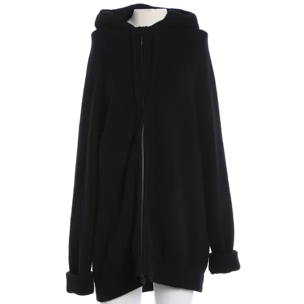 Cardigan, in Black, Polyamide, Roberto Collina