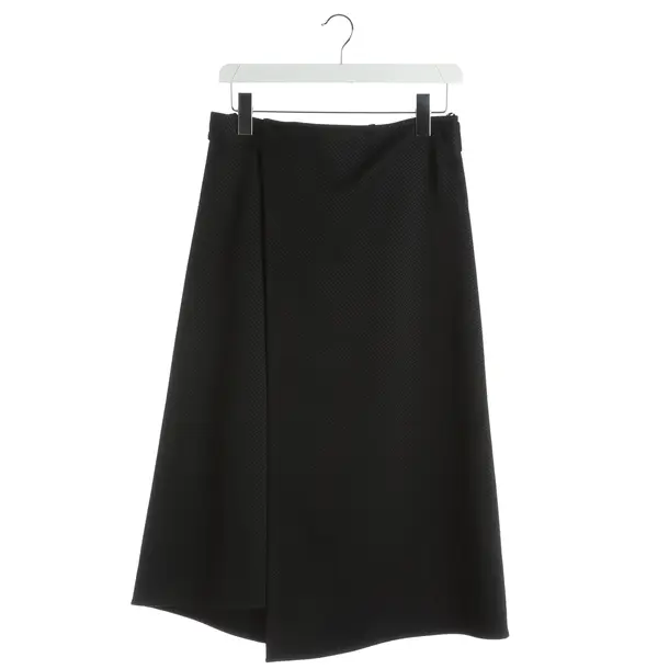 Skirt, in Navy, Viscose, Céline