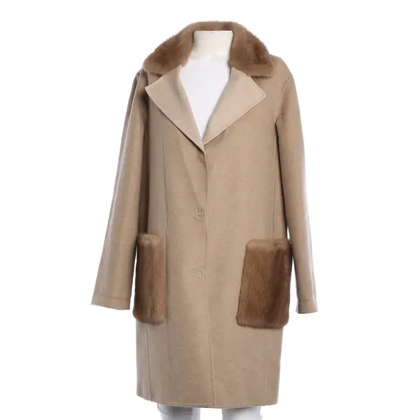 Wintermantel, in Braun, Wolle, Manzoni 24