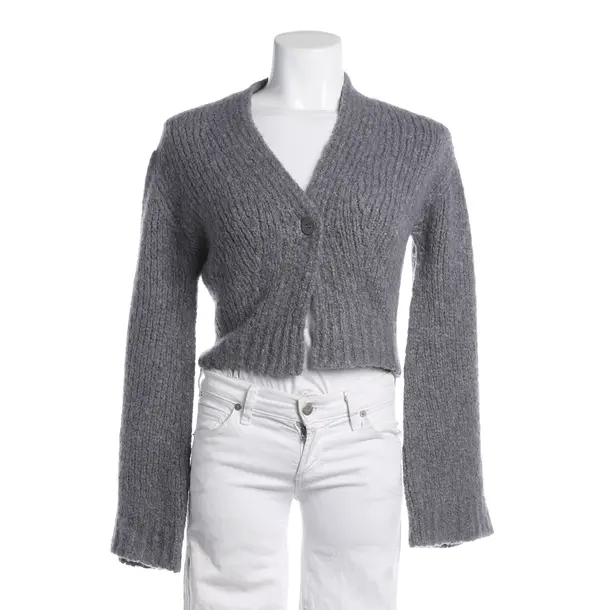 Strickjacke, in Grau, Wolle, Dorothee Schumacher