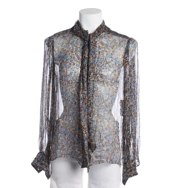 Bluse, in Mehrfarbig, Polyester, Céline