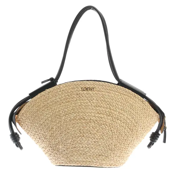 Borsetta, in Beige, Rafia, Loewe