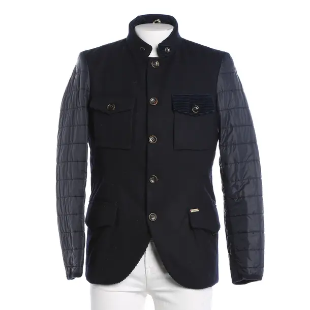 Mid-Season Jacket, in Navy, Polyimide, Luis Trenker