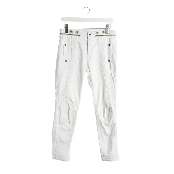 Hose, in Weiß, Baumwolle, Chloé