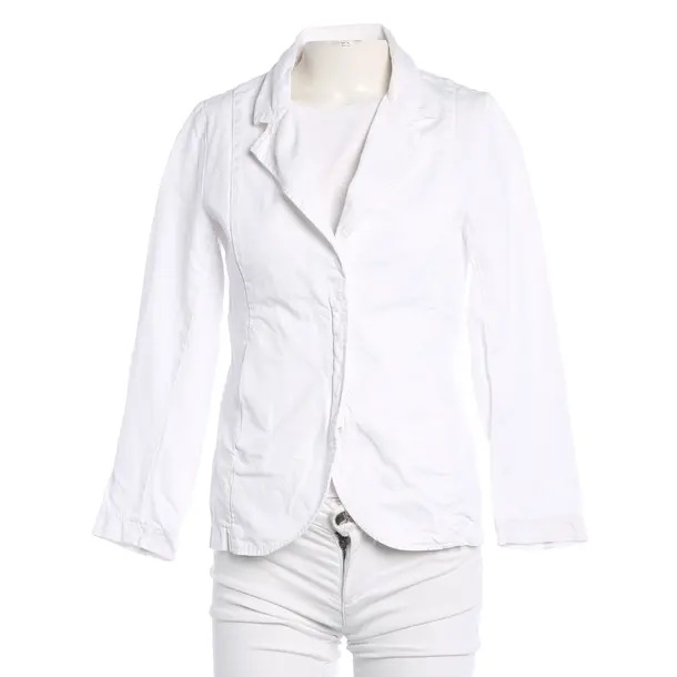 Blazer, in White, Cotton, Maison Martin Margiela