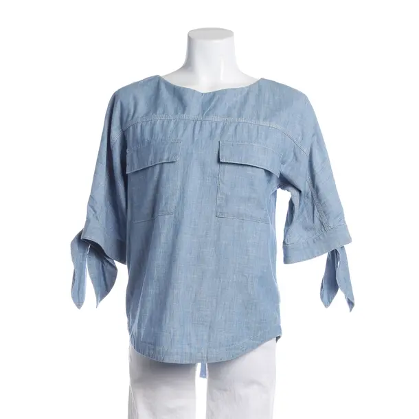 Bluse, in Blau, Baumwolle, Chloé