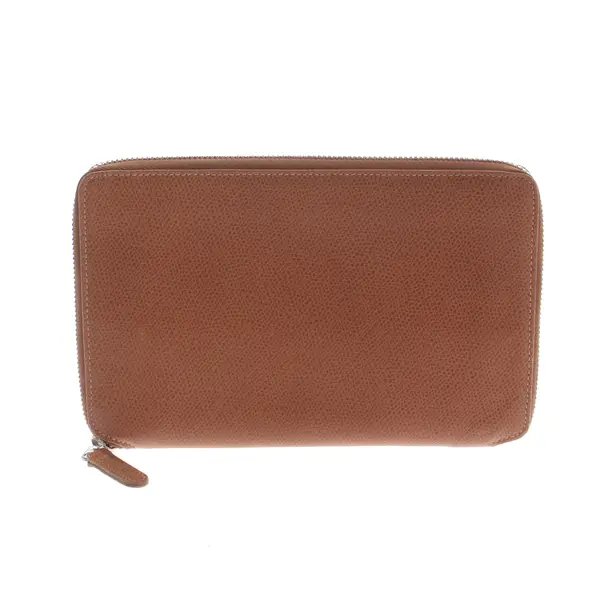 Geldbörse, in Hellbraun, Leder, Jil Sander