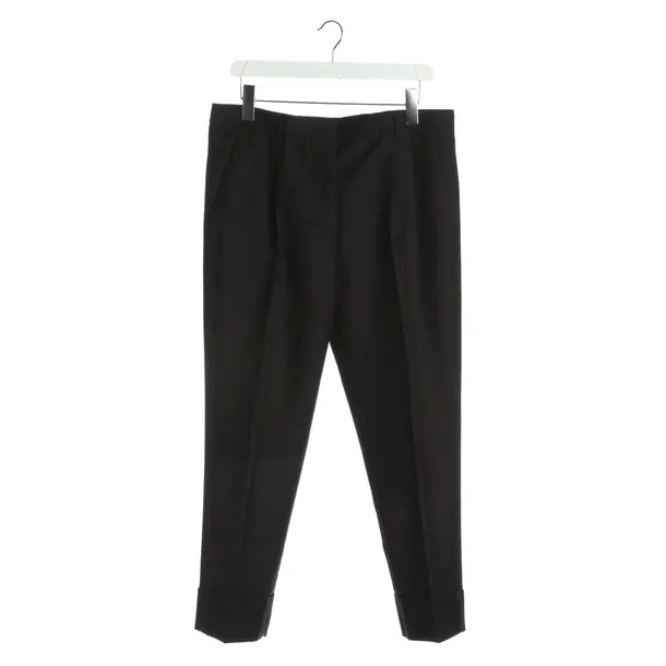 Pants, in Black, Wool, Prada